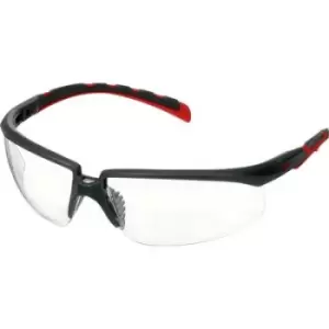 Image of 3M S2001SGAF-RED Safety glasses Anti-fog coating, Anti-scratch coating Red, Grey DIN EN 166
