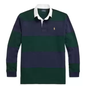 Image of Polo Ralph Lauren Iconic Rugby Polo Shirt - Blue
