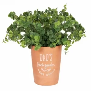 Image of Dad's Terracotta Garden Plant Pot
