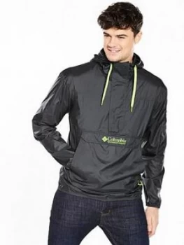 Image of Columbia Overhead Challenger Jacket Dark Grey Size M Men