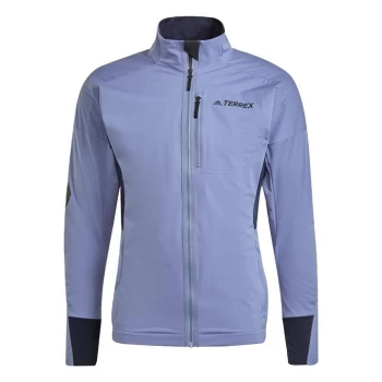 Image of adidas Terrex Xperior Cross-Country Ski Soft Shell Jacket - Orbit Violet