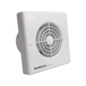 Image of Manrose Zone 1 Quiet Extractor Fans 100mm 4" w/ Timer - QF100TX5