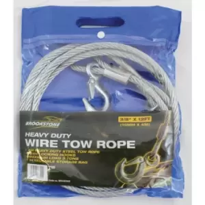 Image of Touring Wire Tow Rope (3/8IN X 12 FT) - BR330925 - Brookstone