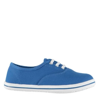 Image of Slazenger Childrens Canvas Pumps - Blue