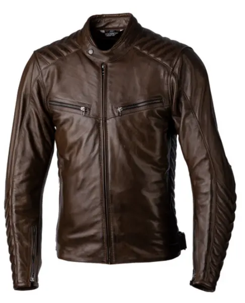 Image of RST Roadster 3 CE Leather Jacket Men Brown 40