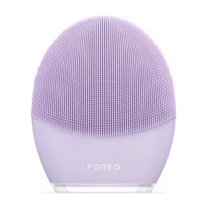 Image of Foreo Luna 3 Facial Cleansing and Firming Massager for Sensitive Skin - Purple