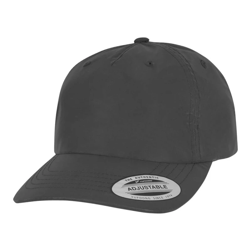 Image of Flexfit Mens Retro Reflective Baseball Cap in Grey Grey Male One Size