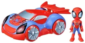 Image of Spidey And His Friends Glow Tech Vehicle Assortment