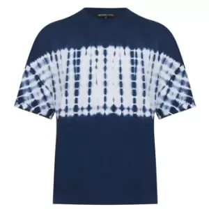 Image of Michael Kors Tie Dye T-Shirt - Blue