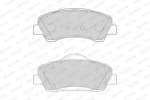 Image of Ferodo FDB4823 Brake Pad Set Front Axle Premier Car