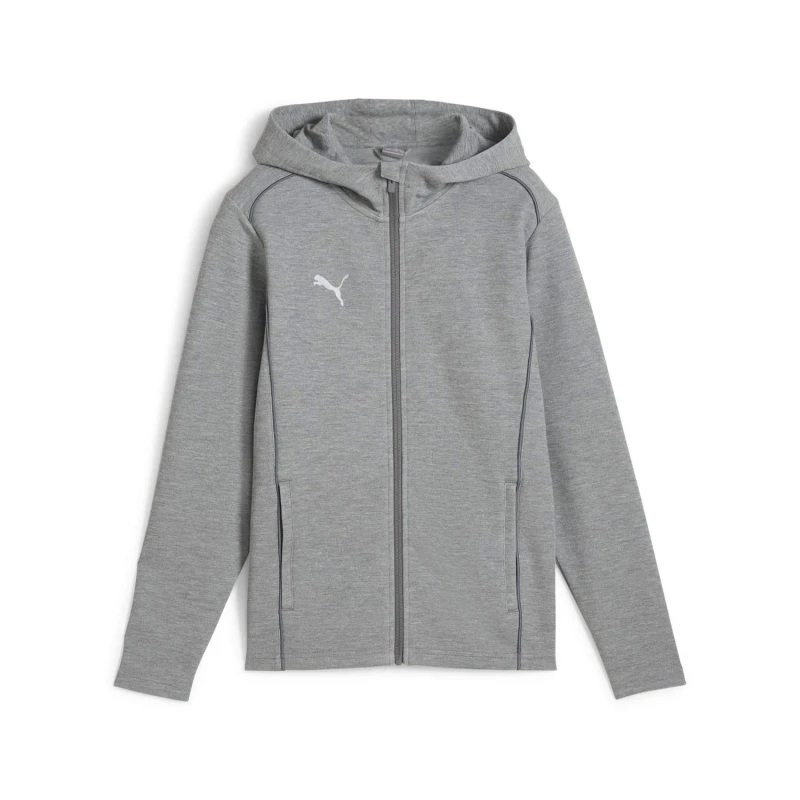 Image of Puma TeamFINAL Casuals Hooded Jacket Grey male S