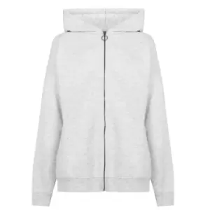 Image of Slazenger Full Zip Hoodie Womens - Grey
