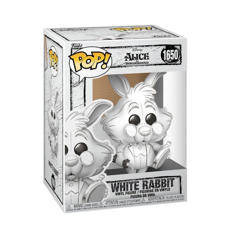 Image of AJ Toys & Books Funko Disney POP! Vinyl Figure Sketched - White Rabbit