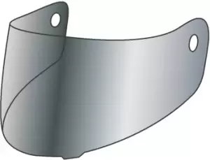 Image of Airoh GP Visor, silver, silver, Size One Size