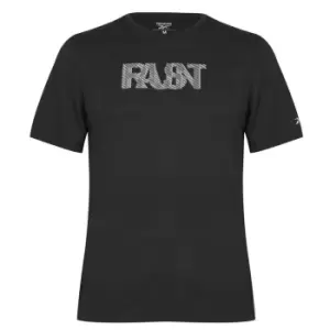 Image of Reebok Graphic T Shirt Mens - Black