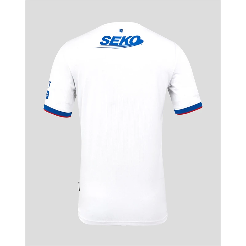 Image of Umbro Rangers Authentic Away Shirt 2025 2026 Adults White/Blue male S