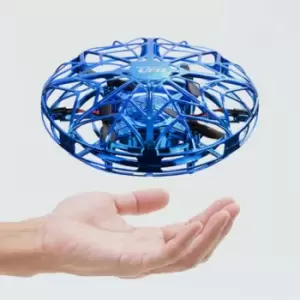 Image of Gesture-Controlled UFO Quadcopter in Blue