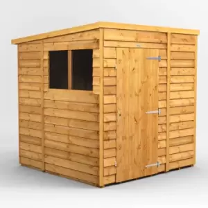 Image of 6X6 Power Overlap Pent Shed