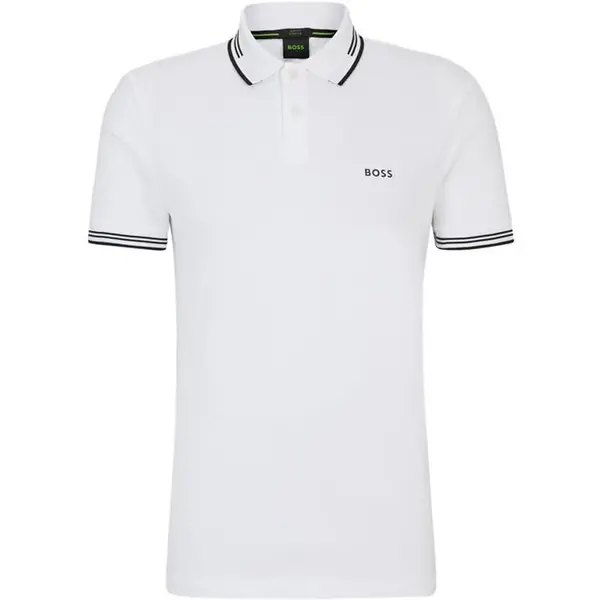 Image of Boss Paul Polo - White S