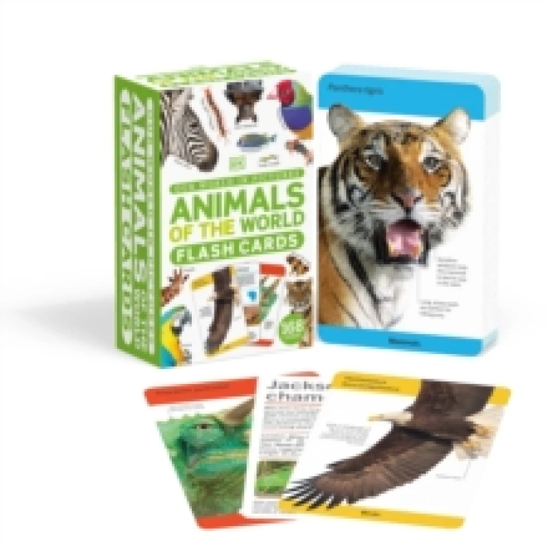 Image of DK Our World in Pictures Animals of the World Flash Cards Book Multi unisex