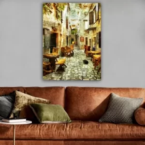 Image of 23364400_70100 Multicolor Decorative Canvas Painting