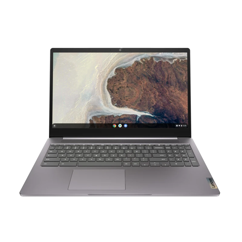 Image of Lenovo 15.6" IdeaPad 3 Intel Pentium Silver, 8GB RAM, 128GB, eMMC, Full HD, Chromebook - Grey