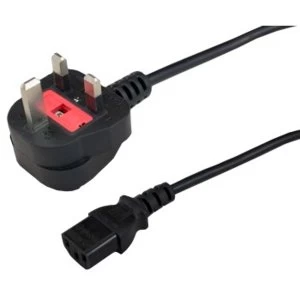 Image of IEC UK MAINS LEAD 1.9M