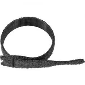 Image of Hook and loop cable tie for bundling Hook and loop pad L x W 200 mm x 20 mm