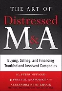 Image of art of distressed m and a buying selling and financing troubled and insolve
