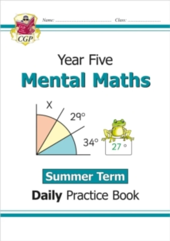 Image of KS2 Mental Maths Year 5 Daily Practice Book: Summer Term Paperback / softback
