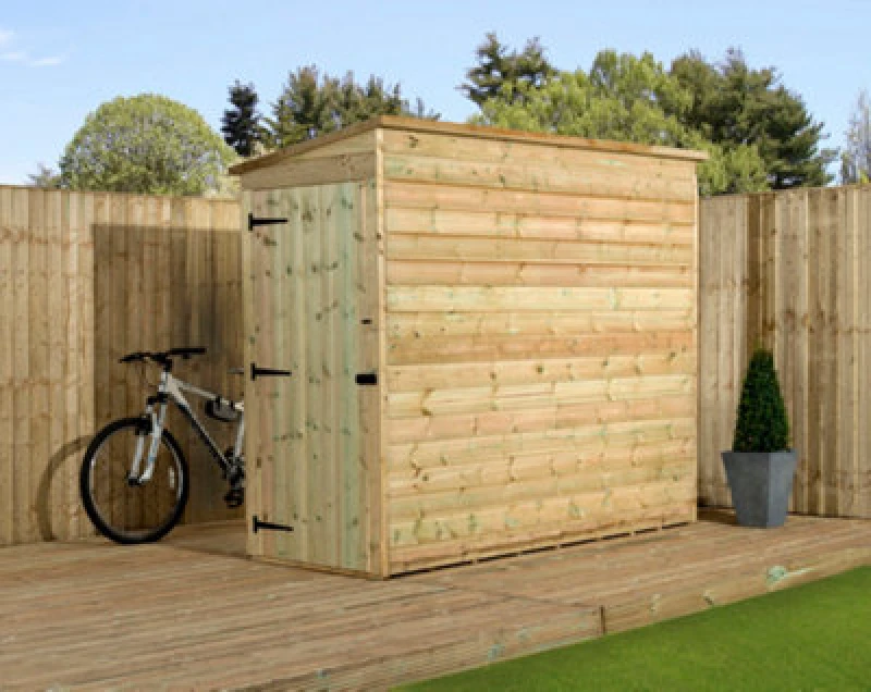 Image of Empire Sheds Empire 2200 6X3 Pressure Treated Tongue And Groove Wooden Garden Shed Door Left Side Panel (6' X 3' / 6ft X 3ft) (6X3)