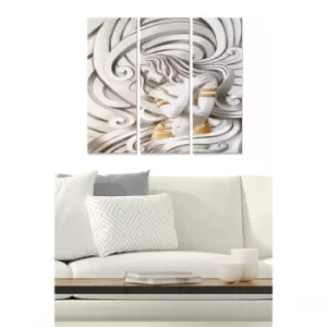 Image of MDF196347581 Multicolor Decorative MDF Painting (3 Pieces)