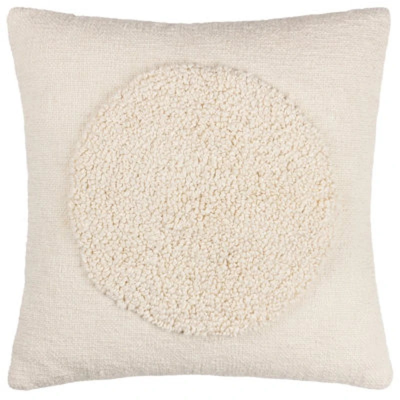 Image of Almo Cushion Ecru, Ecru / 50 x 50cm / Polyester Filled