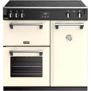 Image of Stoves Richmond Deluxe S900EI 90cm Electric Range Cooker with Induction Hob - Cream - A/A/A Rated
