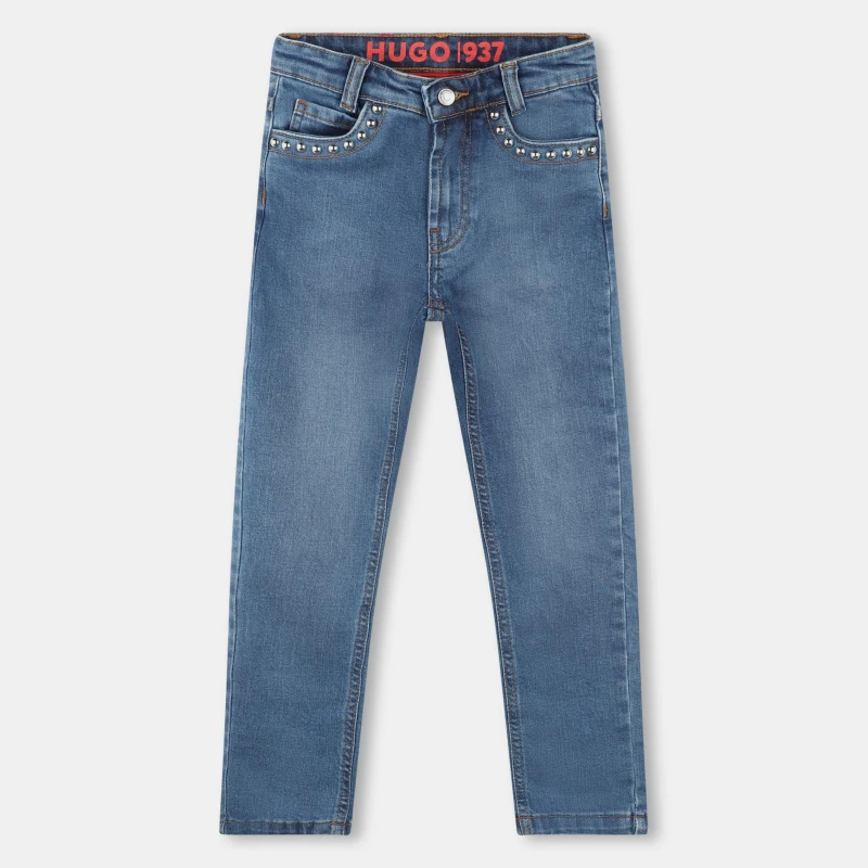Image of HUGO Denim Jeans Juniors - Blue Blue 4 - 5 Years