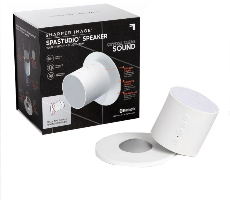 Image of Sharper Image Shower Bluetooth Speaker with Magnetic Mount