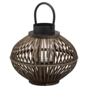Image of Brown Bamboo Style Lantern