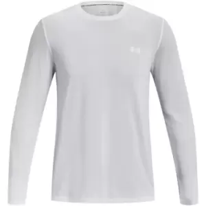 Image of Under Armour Seamless Stride Ls - White
