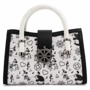 Image of Loungefly Disney Steamboat Willie Music Cruise Cross Body Bag