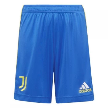 Image of adidas Juventus 2 half 2 Third Shorts Kids - Hi-Res Blue