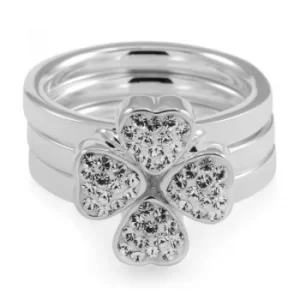 Image of Ladies Folli Follie Size P Hrt 4 Hrt Ring