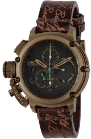 Image of U-Boat Watch Chimera Chronograph Green Bronze Limited Edition