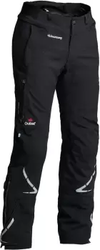 Image of Halvarssons Wish Waterproof Motorcycle Textile Pants, black, Size 54, black, Size 54