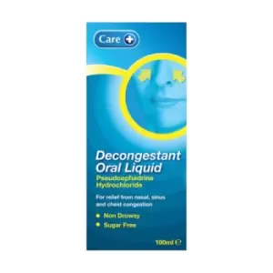 Image of Care + Decongestant Oral Liquid