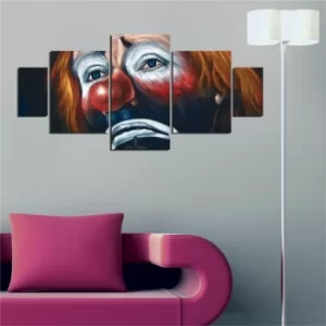 Image of K14 Multicolor Decorative MDF Painting (5 Pieces)