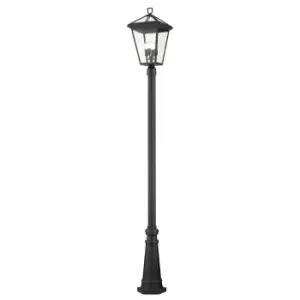 Image of Hinkley Alford Place Outdoor Lamp Posts Museum Black, IP44