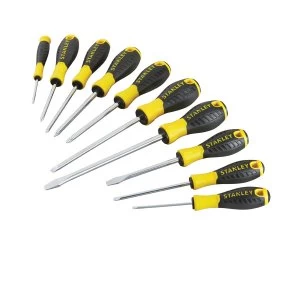 Image of Stanley 10 Piece Screwdriver Set