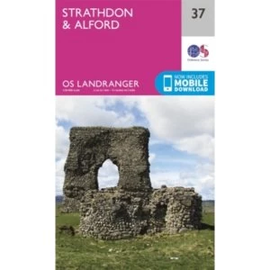Image of Strathdon & Alford by Ordnance Survey (Sheet map, folded, 2016)