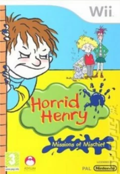 Image of Horrid Henry Missions of Mischief Nintendo Wii Game