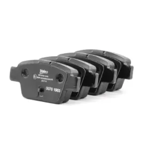 Image of VALEO Brake pad set 301633 Brake pads,Brake pad set, disc brake FIAT,ALFA ROMEO,CHRYSLER,BRAVO II (198),STILO (192),STILO Multi Wagon (192)